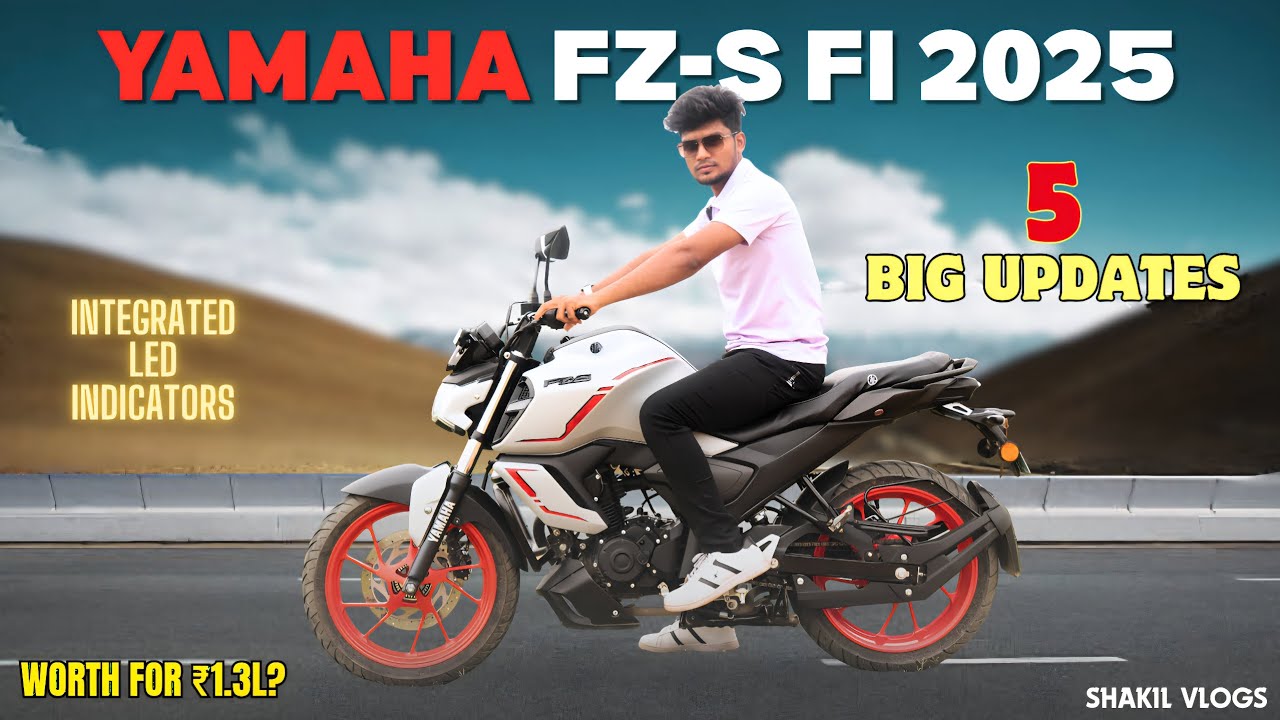 🔥2025 Yamaha FZ-S FI V4 | New Varient, New Color | Detailed Ride Review | Best 150CC under 1.4L?