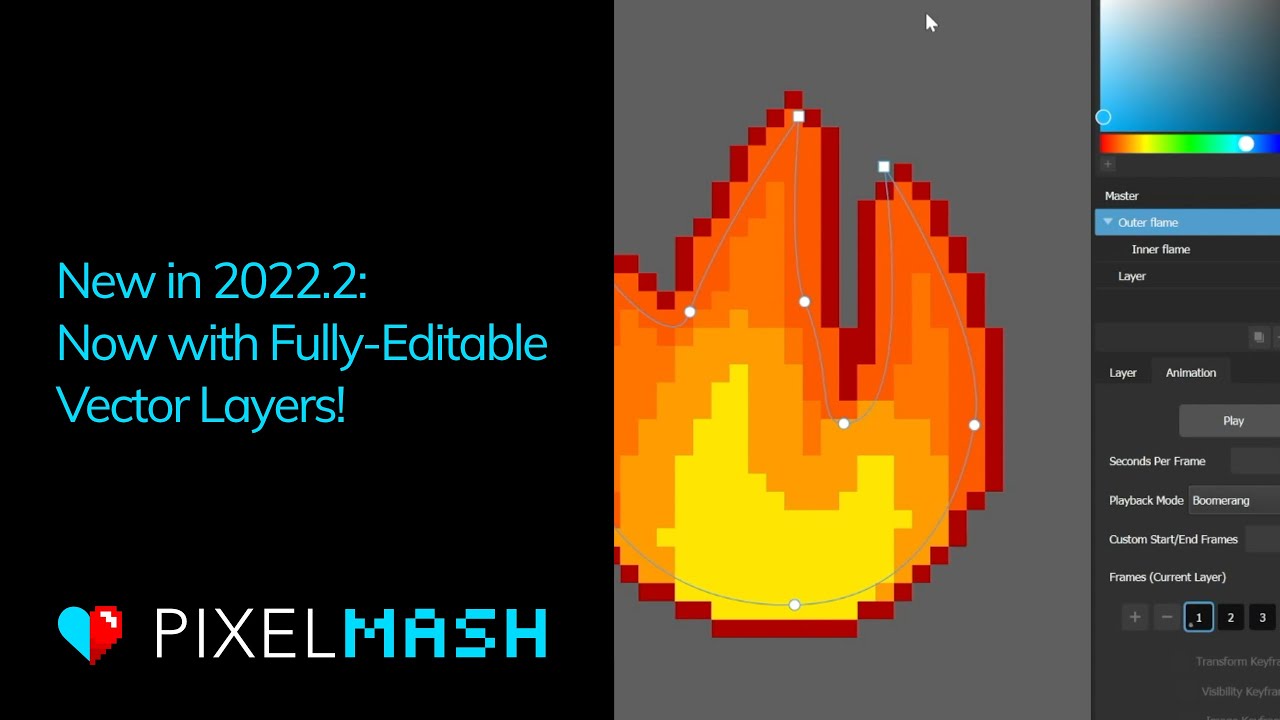Pixelmash 2022.2 – Now With Full Vector Layer Support