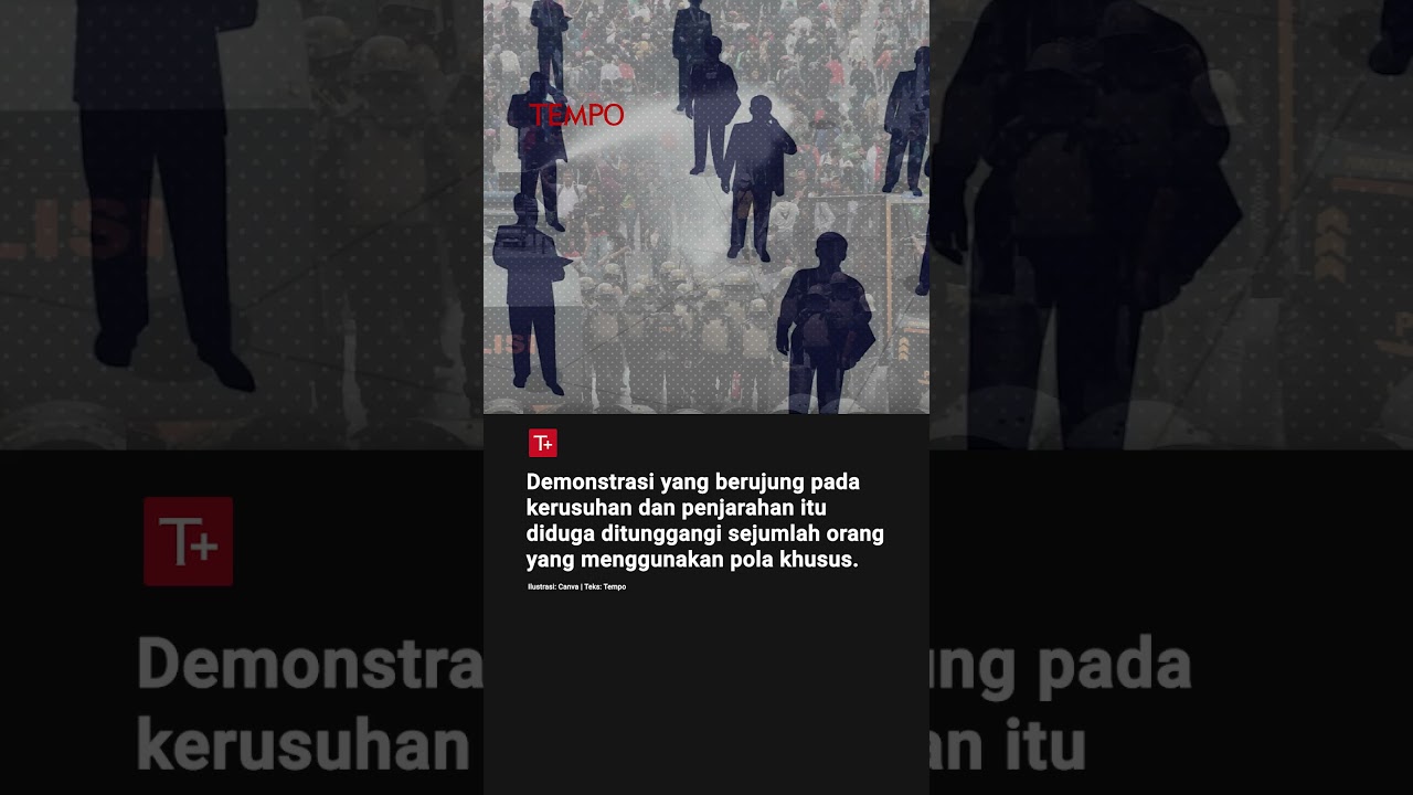 Siapa Perusuh Demonstrasi Agustus #shorts