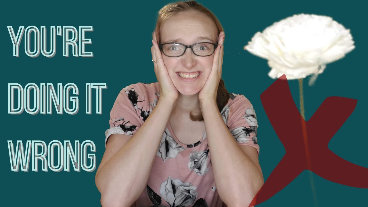 You've been stemming your flowers wrong