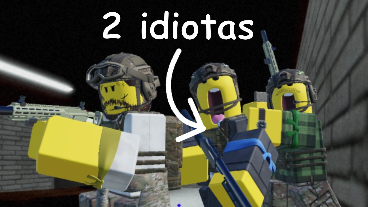 Eu e dois idiotas fomos para a guerra
