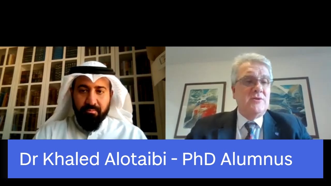 Dr Khaled Alotaibi talks about his Dundee PhD in Islamic Finance