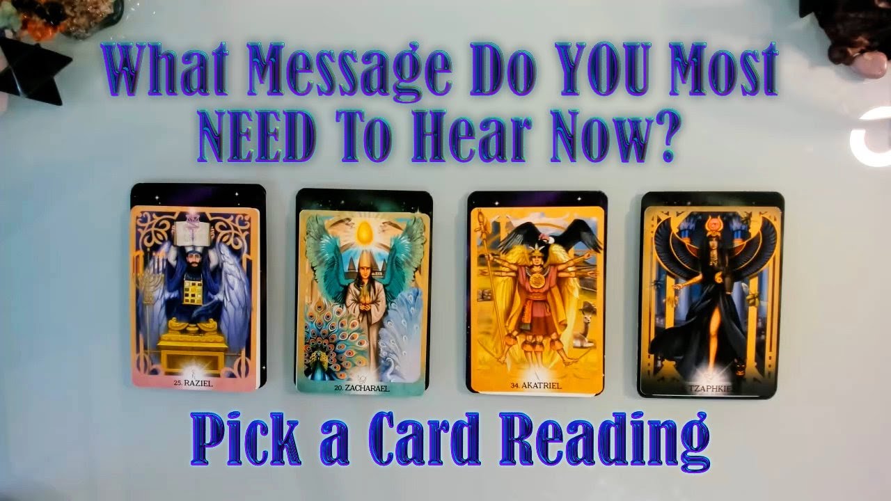 A MESSAGE MEANT TO FIND YOU RIGHT NOW! 🔮🗣 🤔 WHAT DO YOU MOST NEED TO KNOW/SEE? ‼❓  PICK A CARD