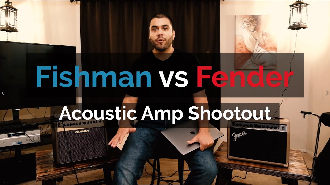 Сравнение Fishman Loudbox Mini и Fender Acoustasonic 40 с сэмплами.