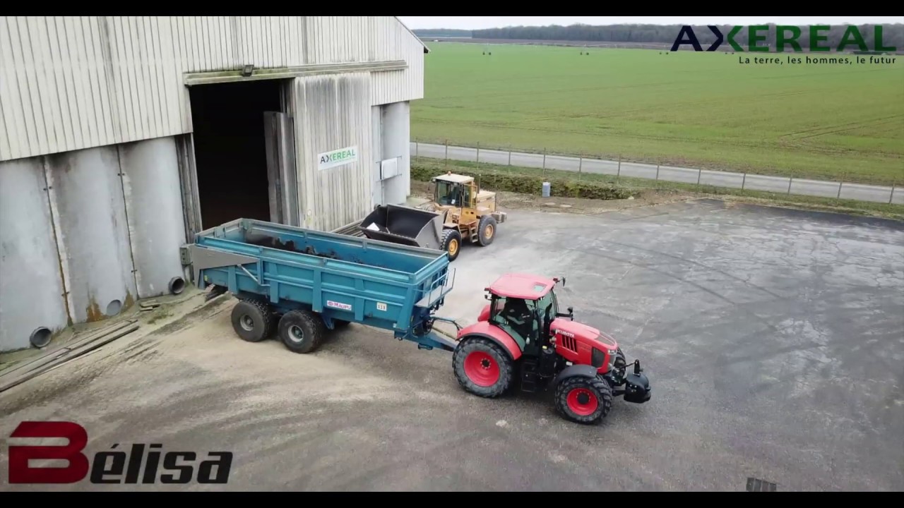 Transport de céréales intra silo Bélisa-Axéréal