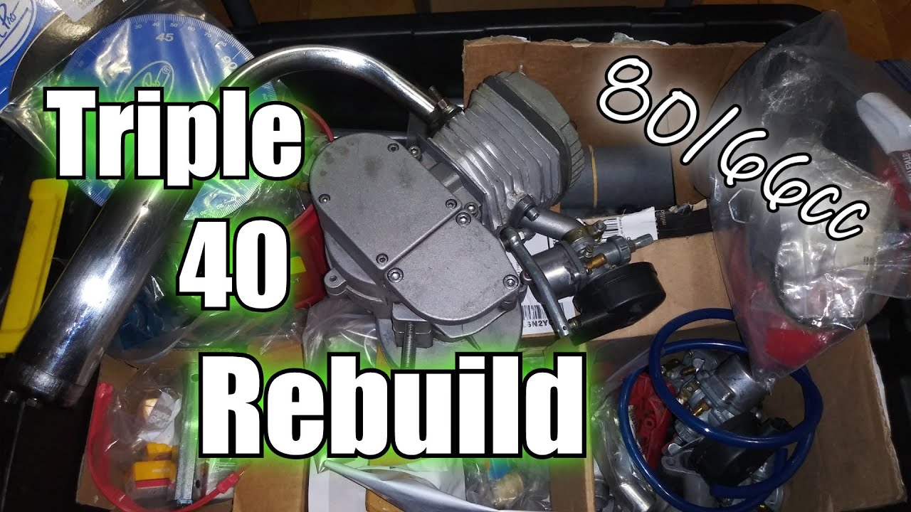 Zeda 80 Rebuild (Motorized Bike)
