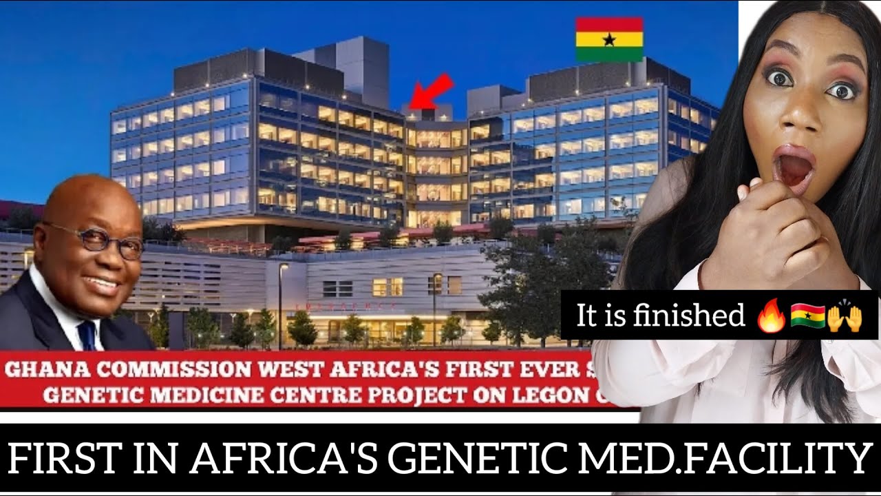 OMG!😲GHANA'S RECORD BREAKING GENETIC MED.FACILITY.(UGMC)