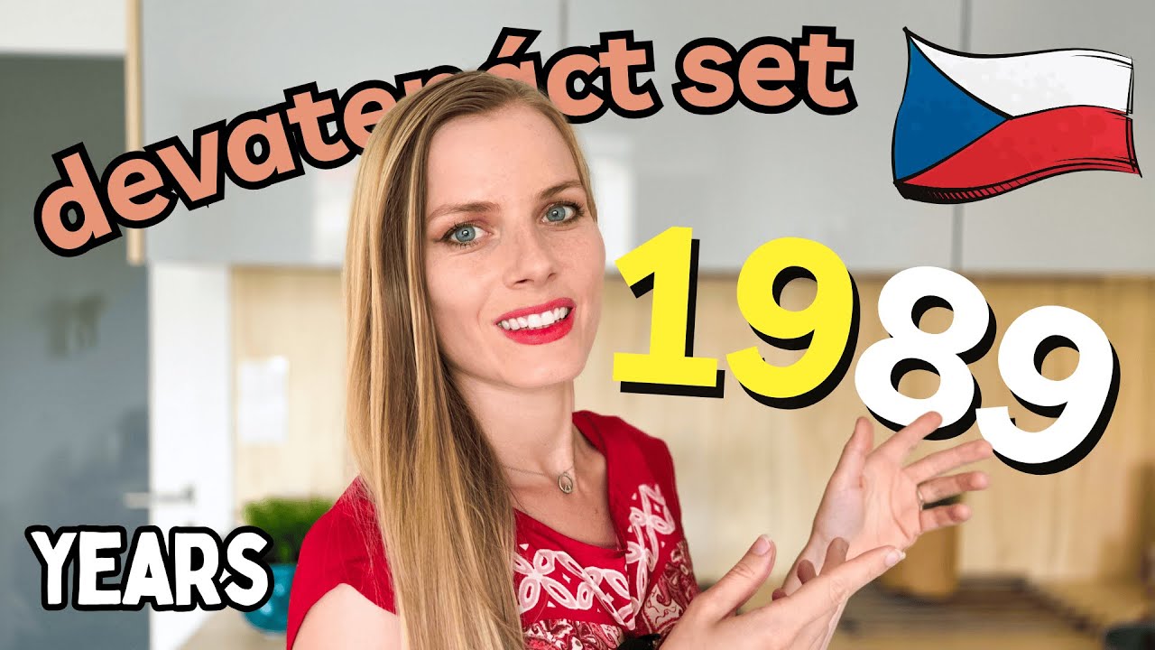 📅 How to Read Years in Czech