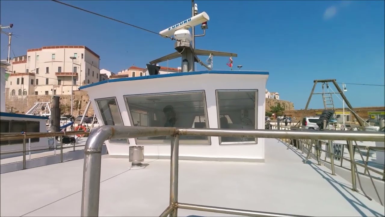 Visitiamo un peschereccio a Termoli giugno 2022