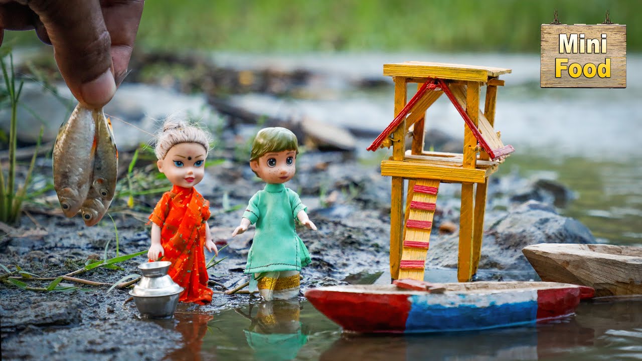 Рецепт мини-рыбы масала | Мини-рыба | Мини-кулинария | Мини-кулинария | Мини-приготовление еды