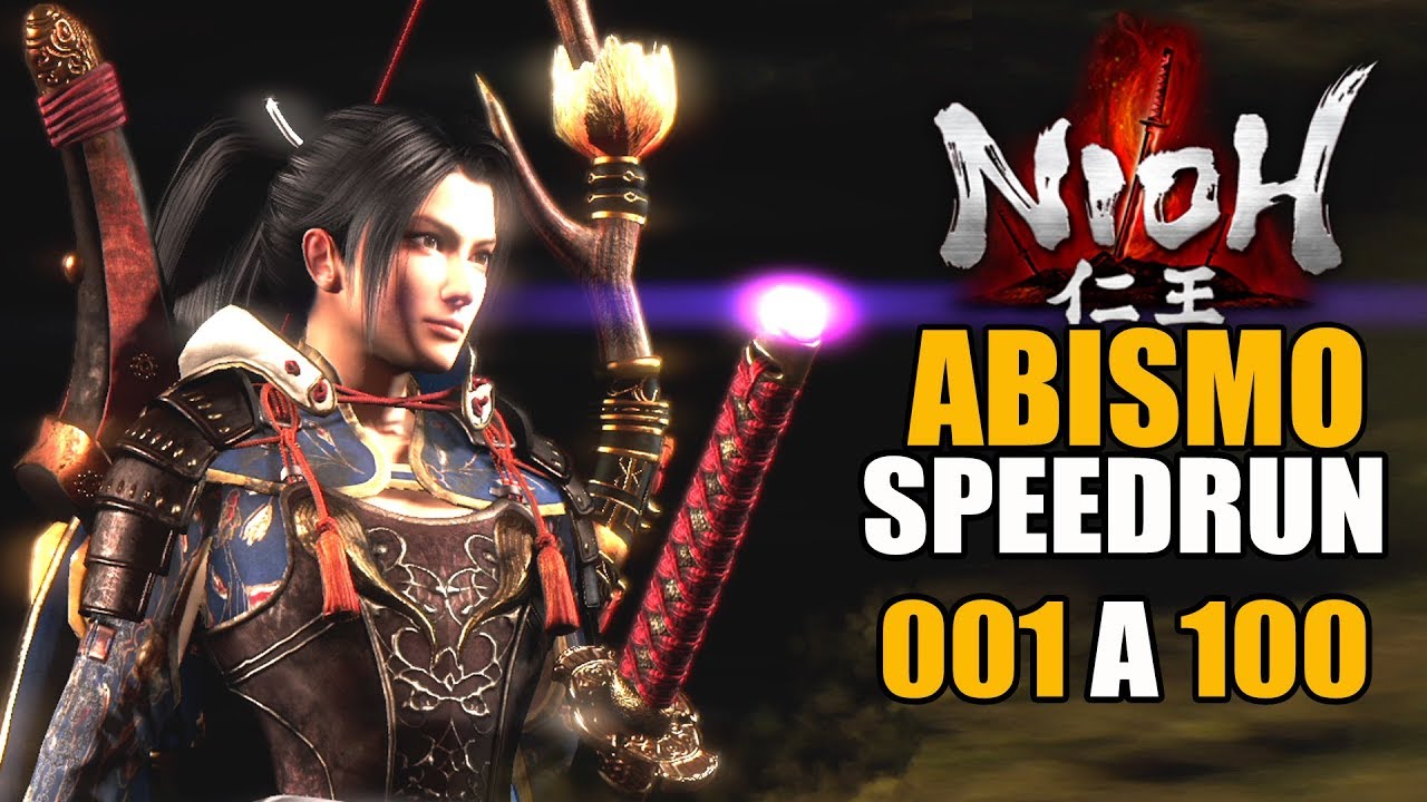 NIOH SPEEDRUN ABISMO 001 A 100 em 01:34:46
