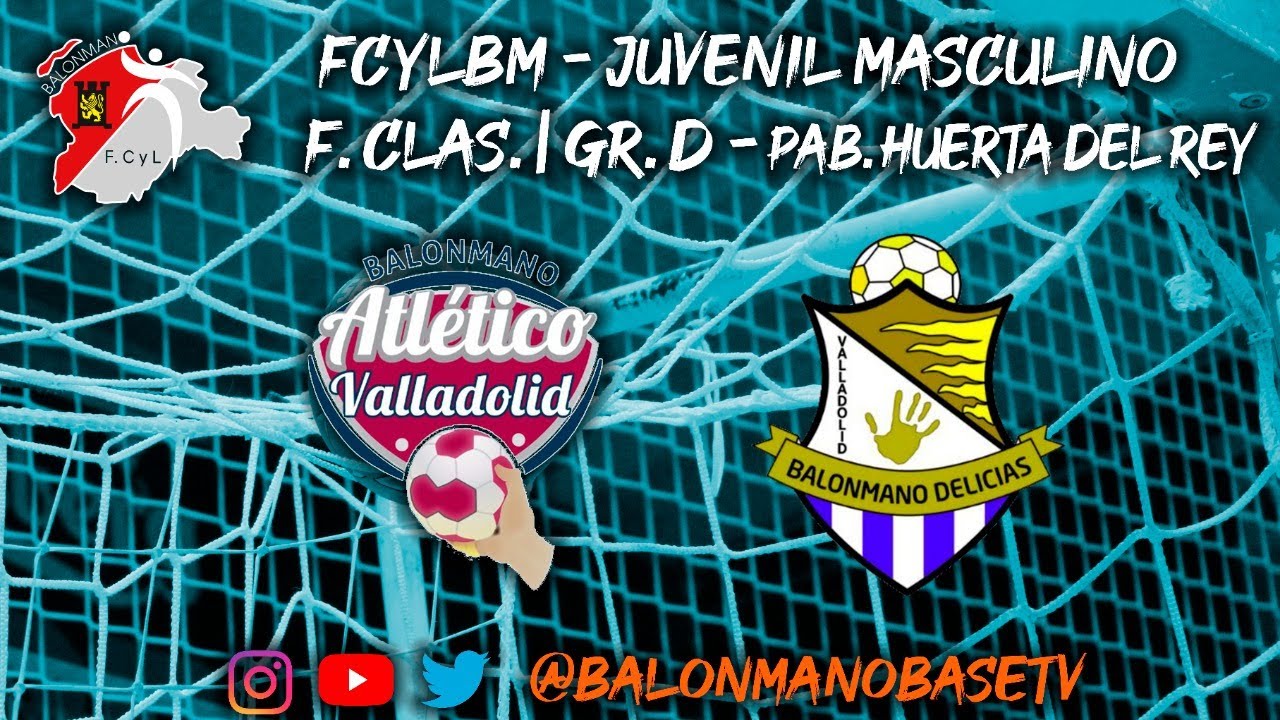 🤾  JUVENIL MASCULINO  | RECOLETAS ATL. VALLADOLID - CASTILLA 🆚 BM. DELICIAS - UEMC | FCYLBM - Gr D