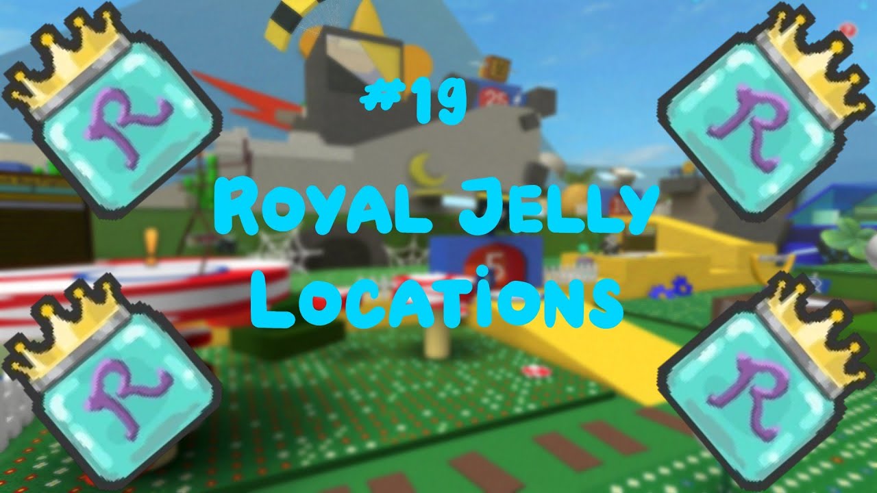 Bee Swarm Simulator | All Royal Jelly Locations!