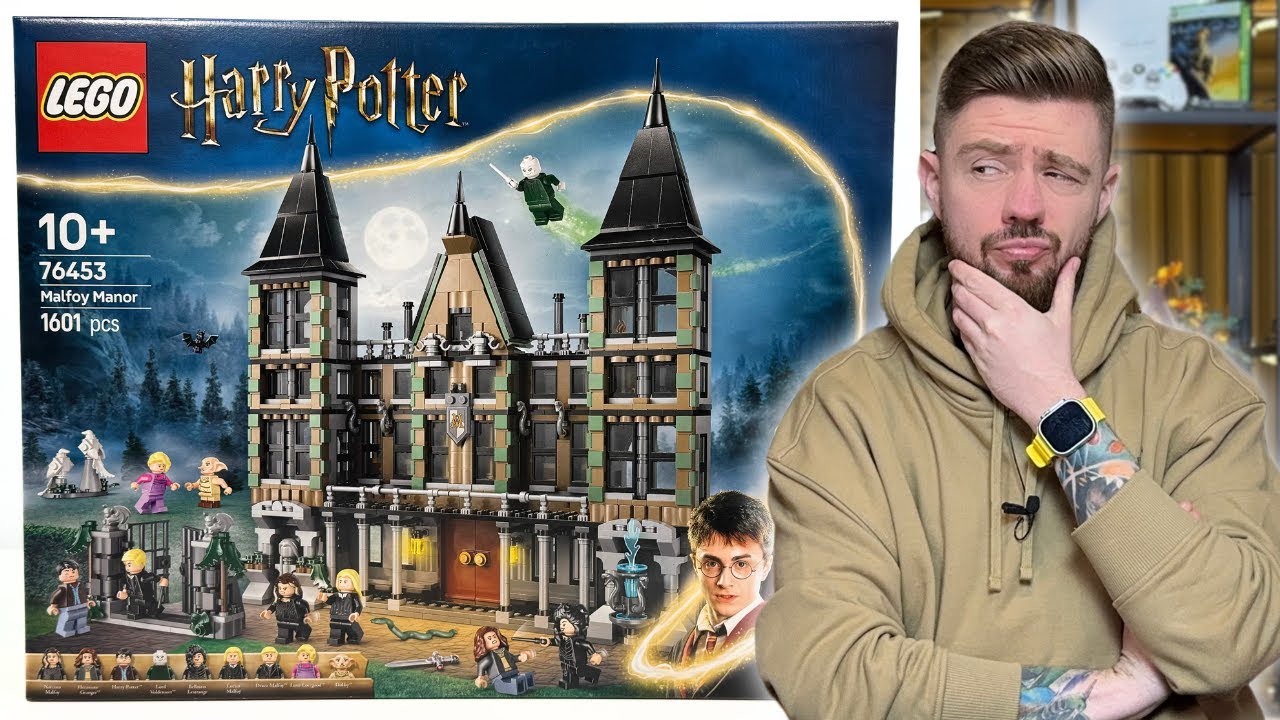 DOM MALFOY&Oacute;W 🐍 LEGO HARRY POTTER 76453 RECENZJA