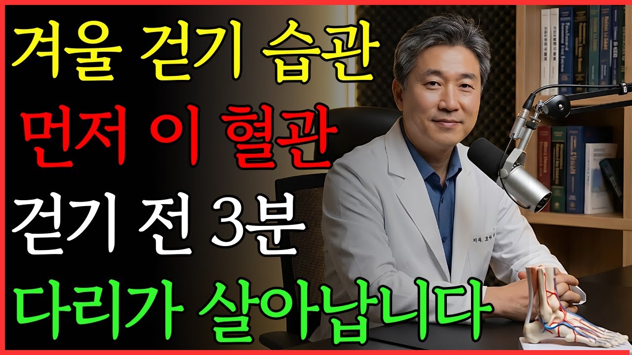 걷기보다 먼저, 겨울엔 이 혈관 습관 | 건강 | 혈관 | 운동 | 노후 | 오디오북