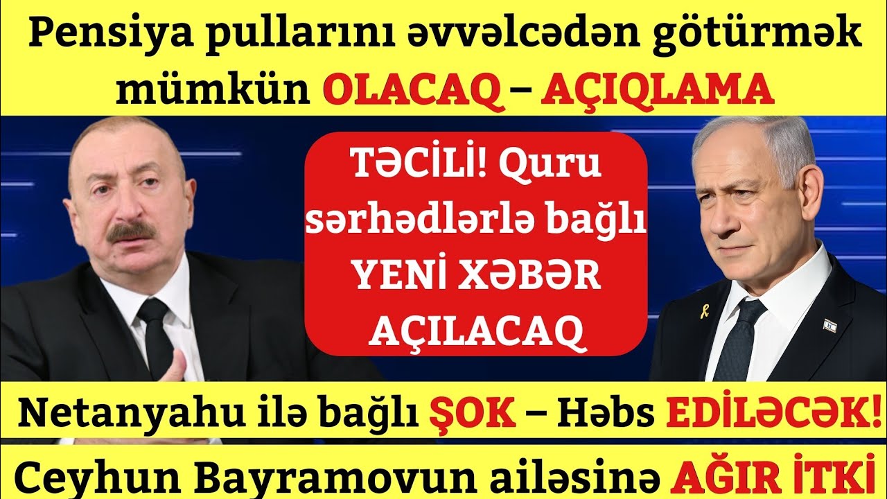 SON XƏBƏRLƏR! 11.04.2026 - XƏBƏRLƏR BUG&Uuml;N