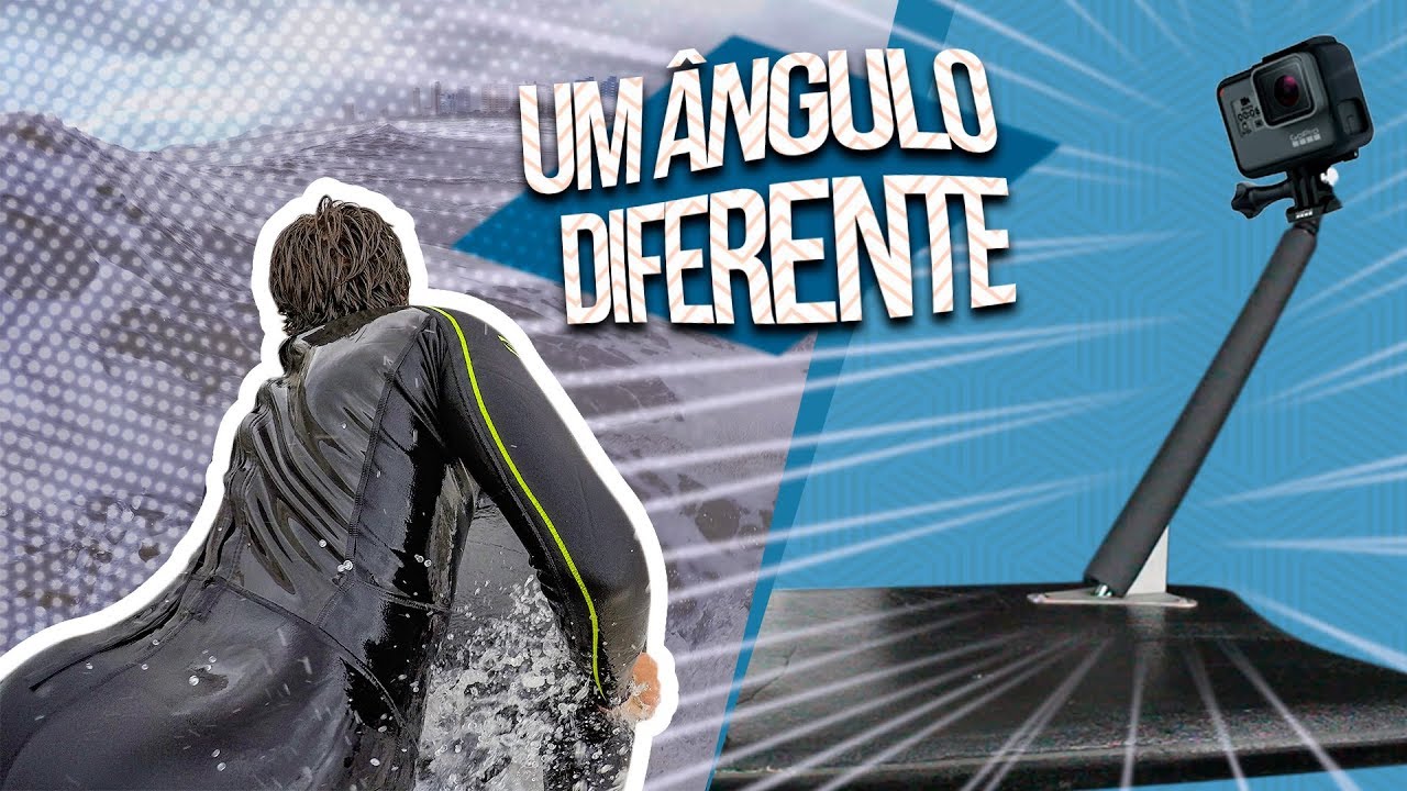 📷 Testando Suporte de Gopro para Bodyboard, Funciona?