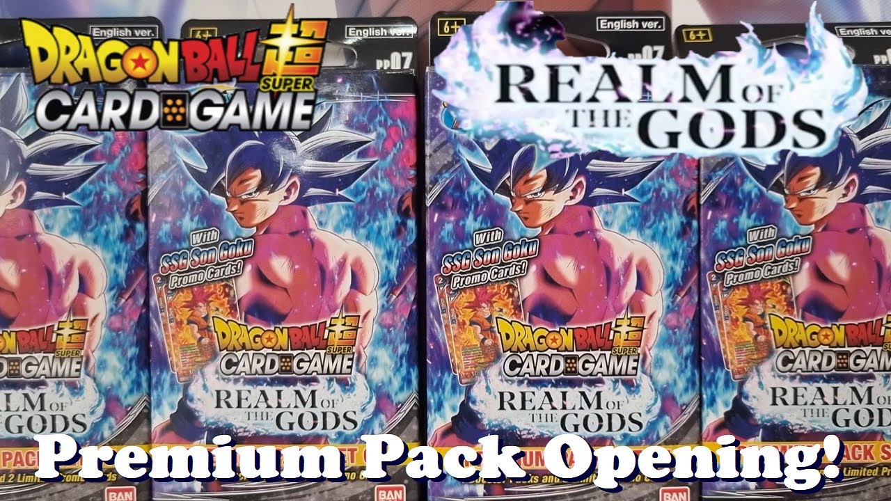Opening Four Premium Packs of Realm of the Gods!