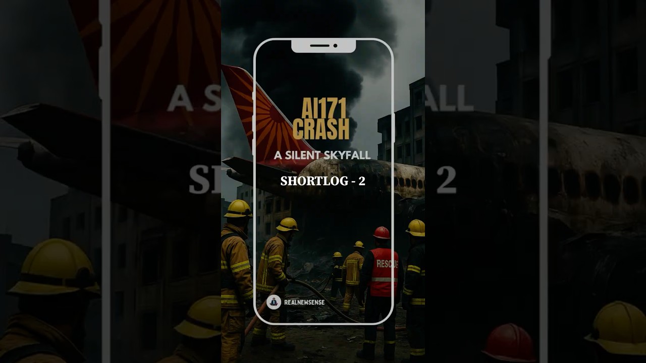 AI171 Crash  | A Silent Skyfall | SHORTLOG-2 l Air India Boeing 787 Tragedy Explained in Telugu