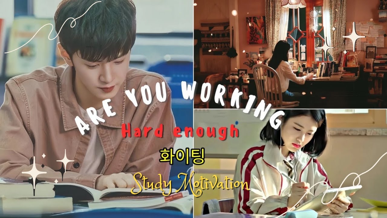 Is your effort level meeting your own standards ?📚✨ Study motivation from kdrama and cdrama 💫