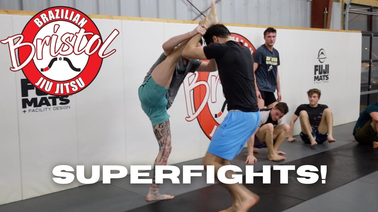 wrestling vs Jiu Jitsu at Bristol Jiu Jitsu.