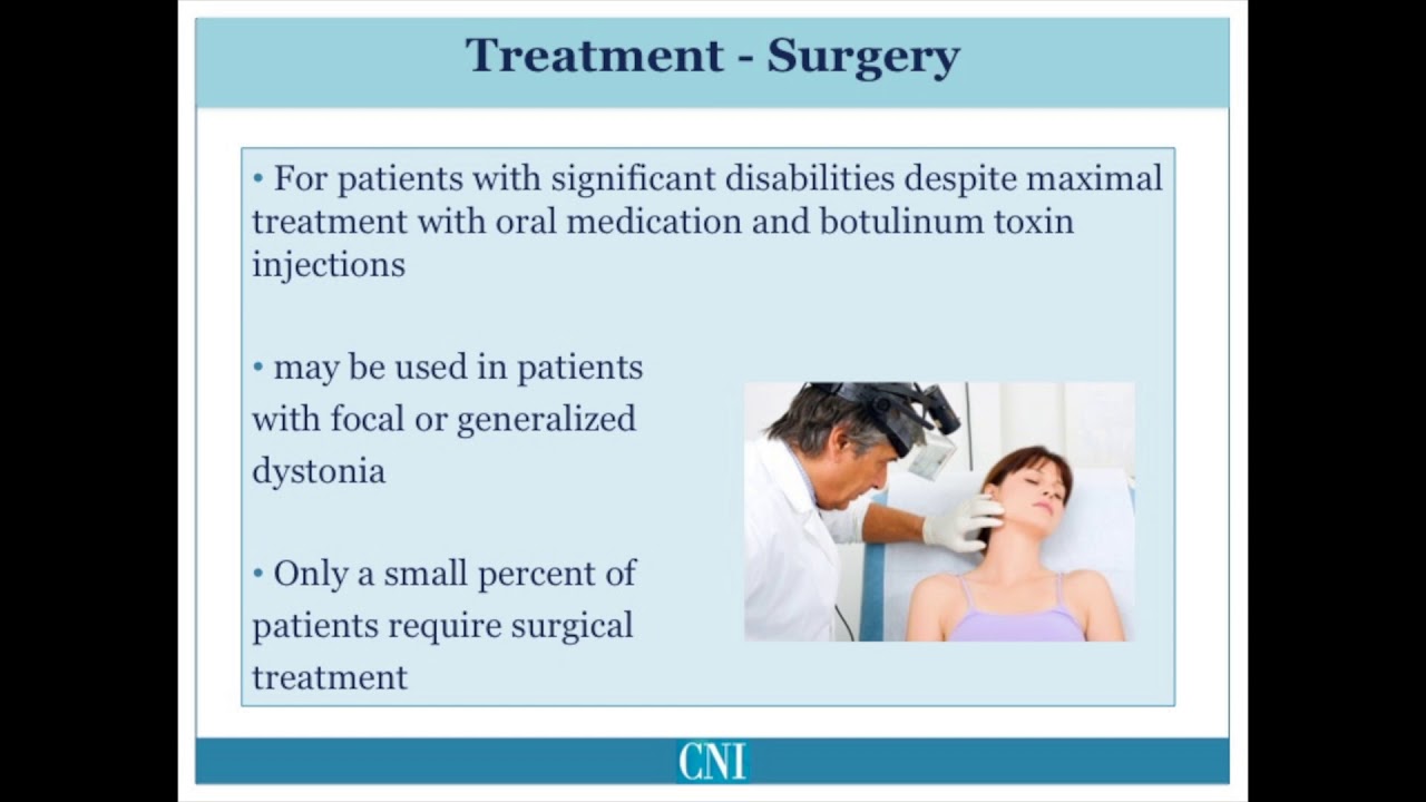What is Dystonia? (3 of 3)