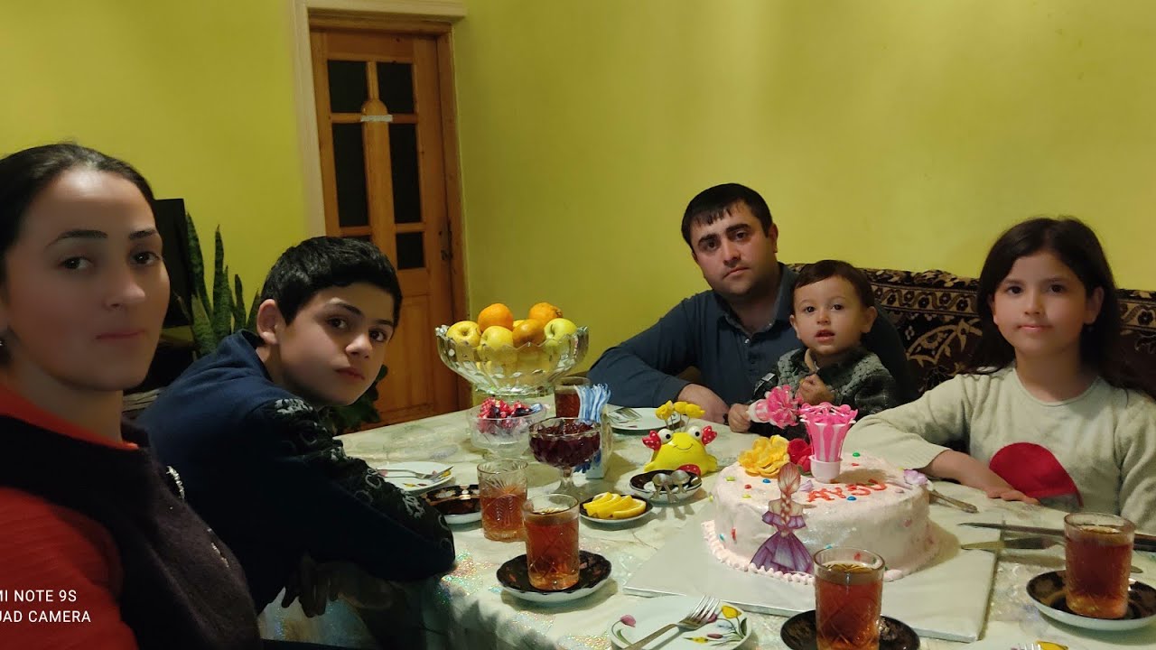 Plov Və General Salatı Hazırladım
