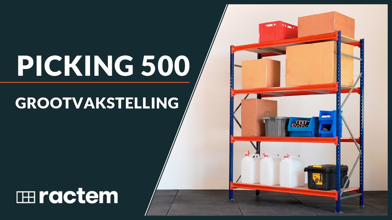Picking 500 stelling voor zware lasten