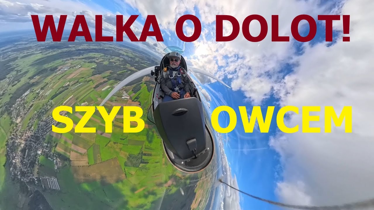 POTRÓJNY KRYZYS❌❌❌ 🧘‍♂️ - Lot szybowcem ☀️do Brodnicy, nad piękny park krajobrazowy🌄☁️!