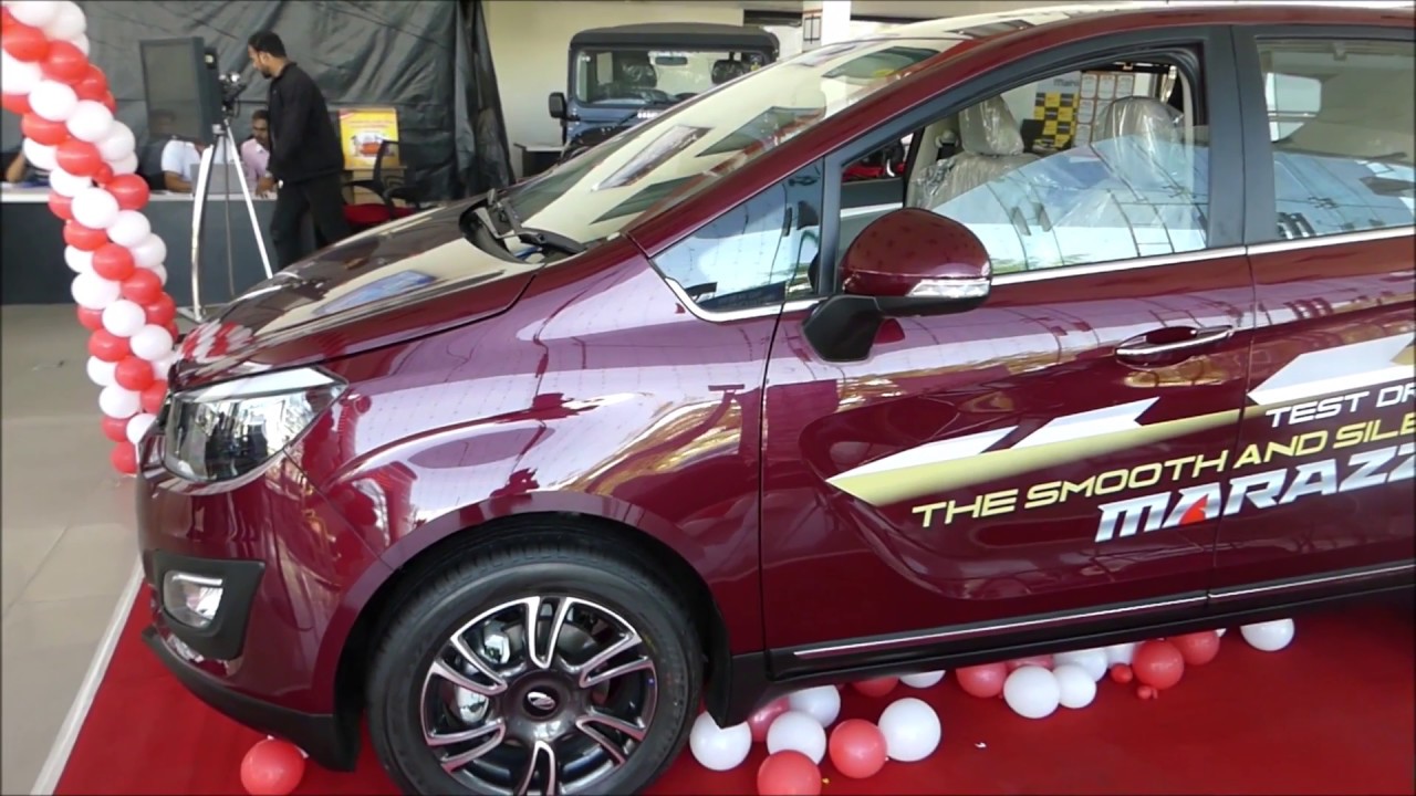 All New Mahindra Marrazo Mariner Maroon 2018