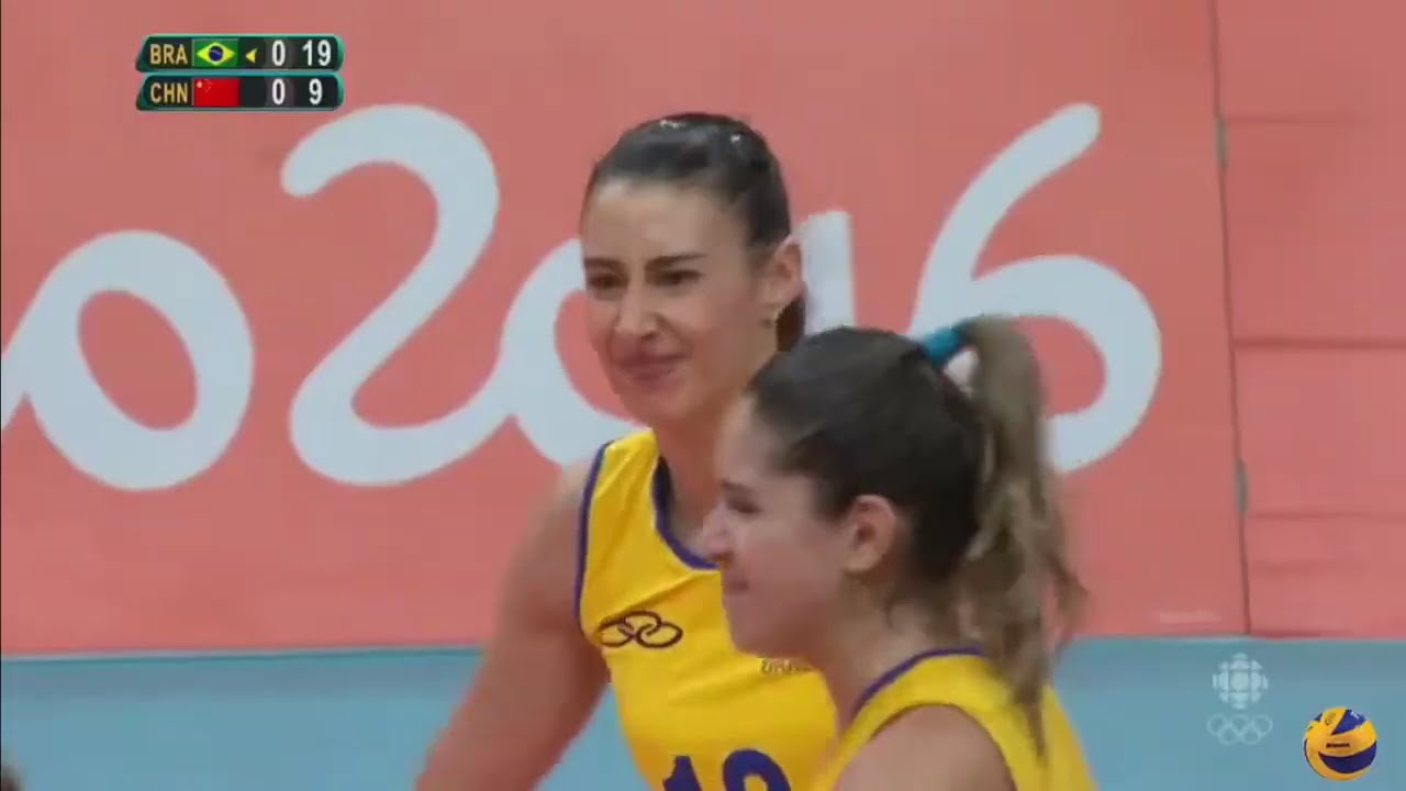 2016 RIO OLYMPICS WOMEN MATCH REPLAY BRAZIL VS CHINA