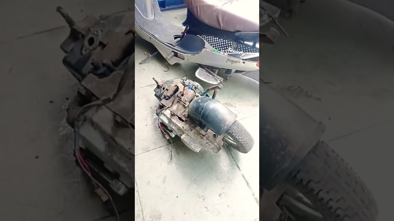 Tvs scooty pep engine bush replacement