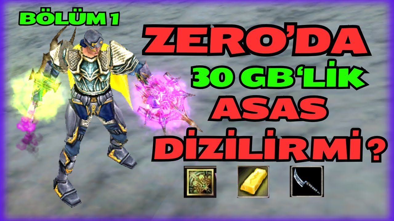 ZERO | 30 GB&rsquo;LİK ASAS NE FARMLAR? | PK ATABİLİR Mİ? | DRAKİ +8 SHARD +8 WB SIFIRDAN KNİGHT ONLİNE #1