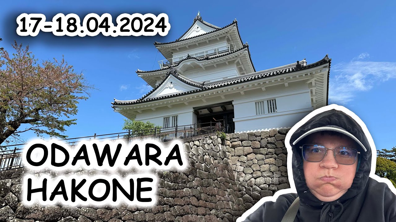 2 Days in Hakone region. Odawara castle.Geysers.