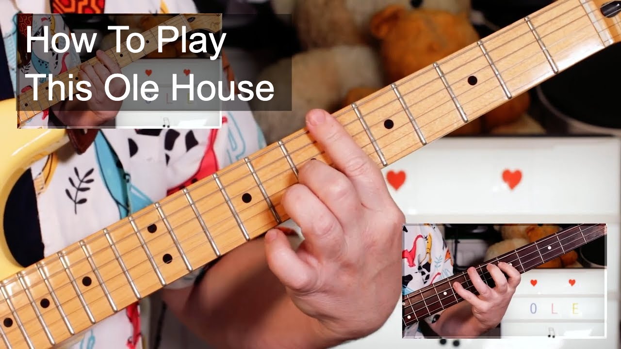 'This Ole House' Shakin' Stevens Guitar & Bass Lesson