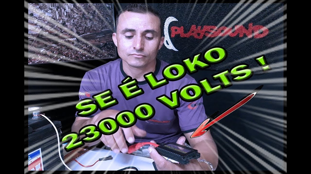 Reator de Xenon alta voltagem #playsound