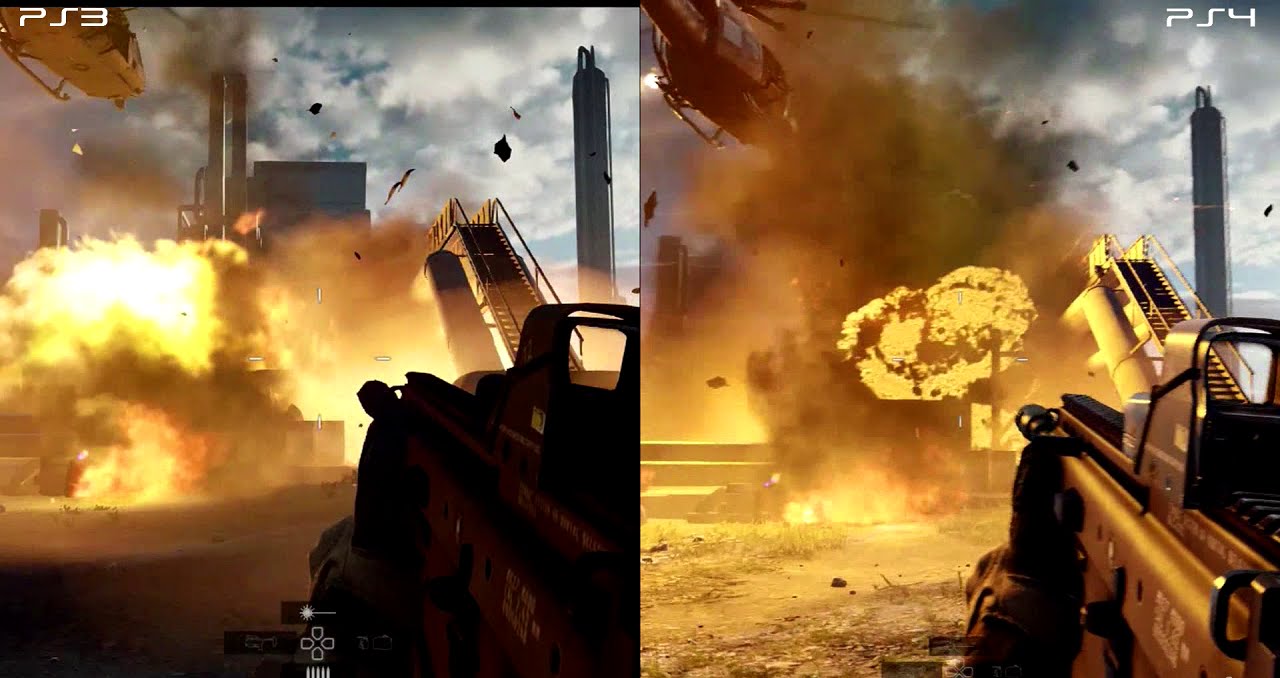 Battlefield 4 - PS3 vs PS4 - HD 1080p