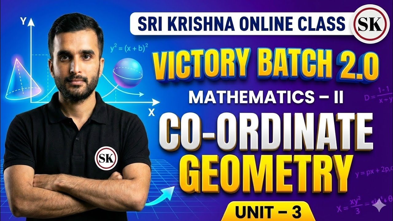 Co-ordinate Geometry | Equation of straight lines in various standard form | Diploma 2nd Sem Ep-02