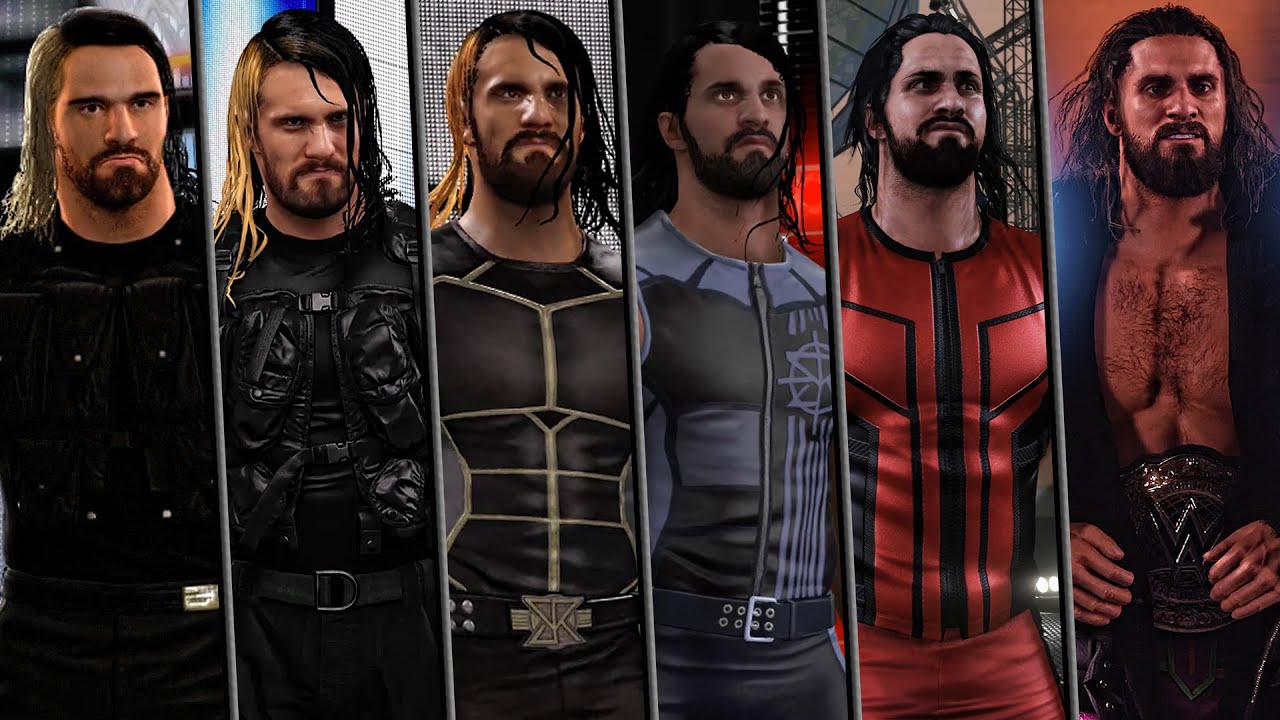 WWE 2K24 - Seth Rollins Entrance Evolution in WWE Games! ( WWE 2K14 To WWE 2K24 )