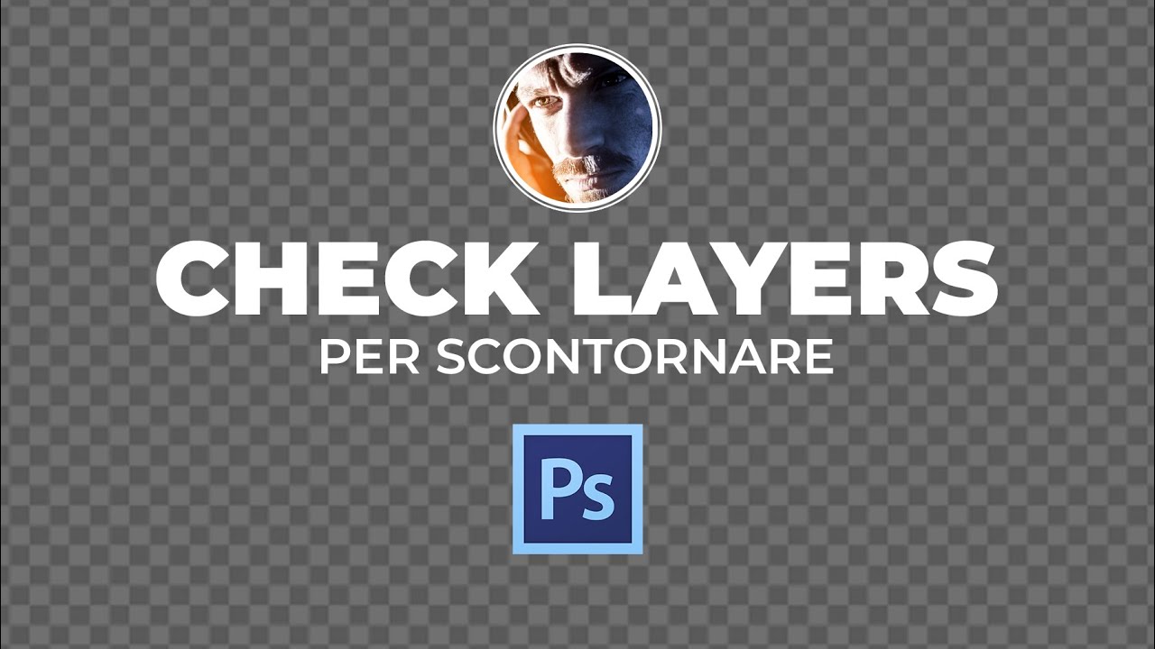 Check layer per scontornare i prodotti su sfondo bianco con Photoshop tutorial ita fotoritocco