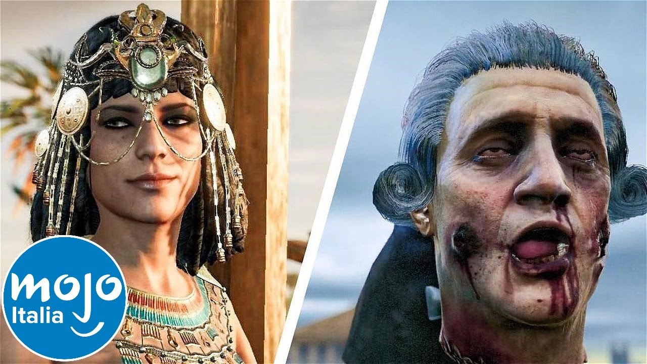 Top 10+10 SCENE nei VIDEOGIOCHI di ASSASSIN'S CREED STORICAMENTE ACCURATE!