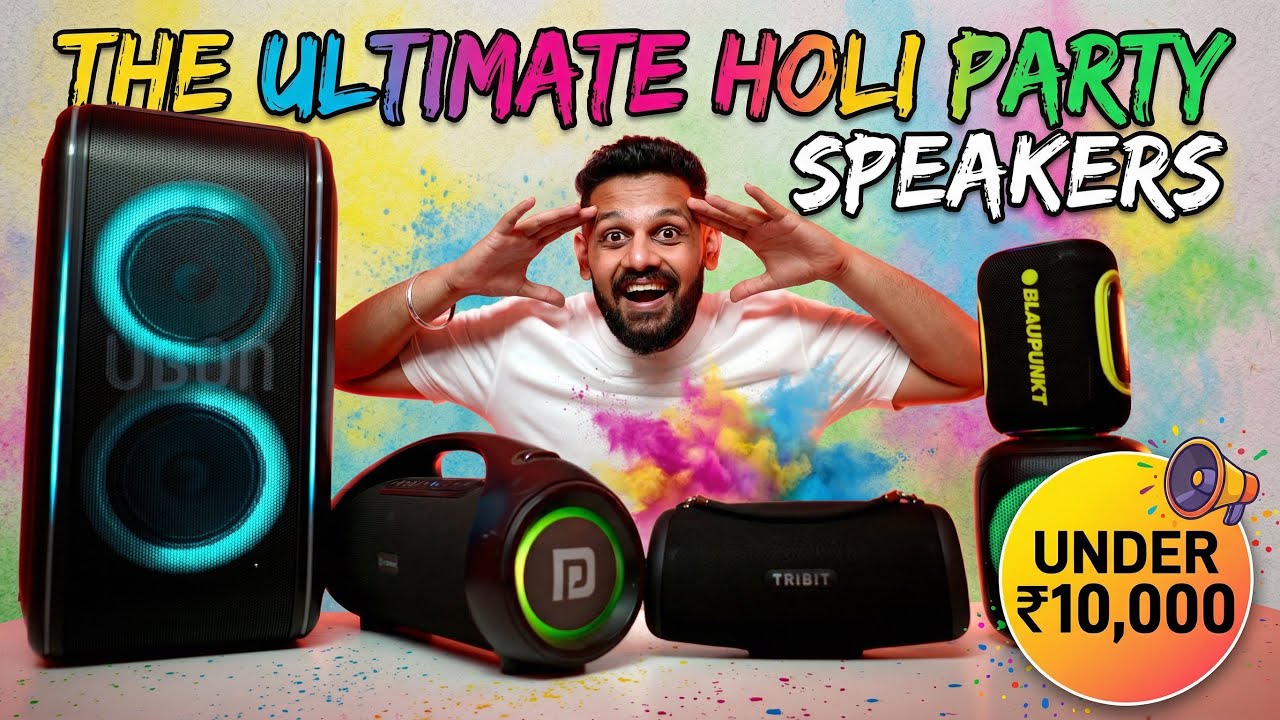 Best Party Speaker Under 10,000 - For Holi Party 🥳 