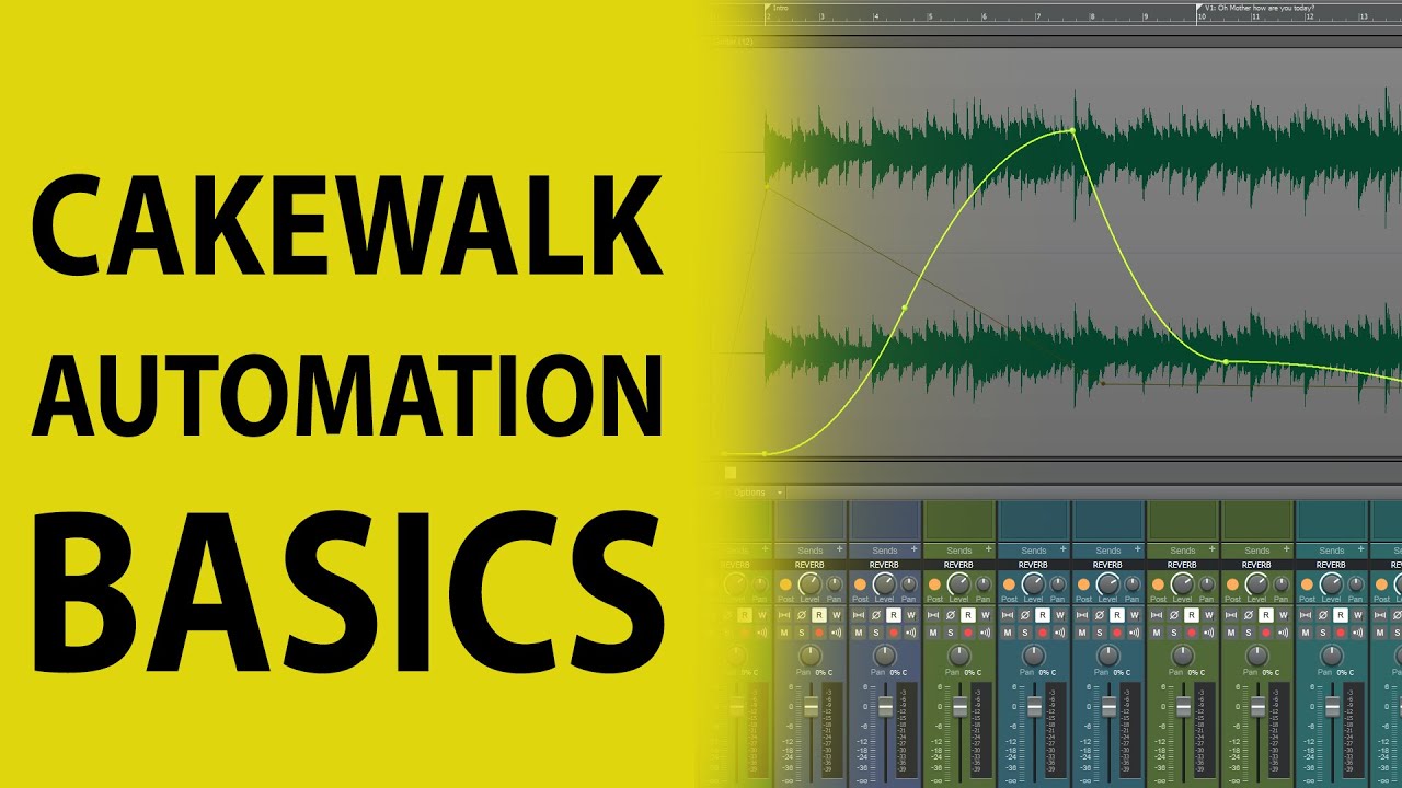 Cakewalk от Bandlab: Автоматизация