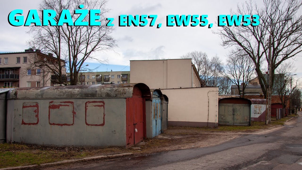Garaże ze starych EZT! - EN57-016 i kilka innych EN57, EW53-14, EW55
