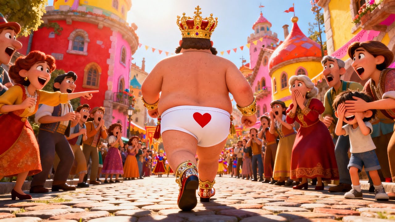 CAREVO NOVO RUHO 👑✨ Kralj bez odjeće &ndash; Najsmje&scaron;nija bajka za djecu! 😂👶