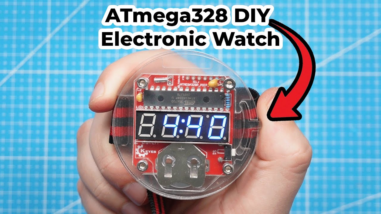 LED Kit Clock DIY Big Time Electronic Watch - Arduino