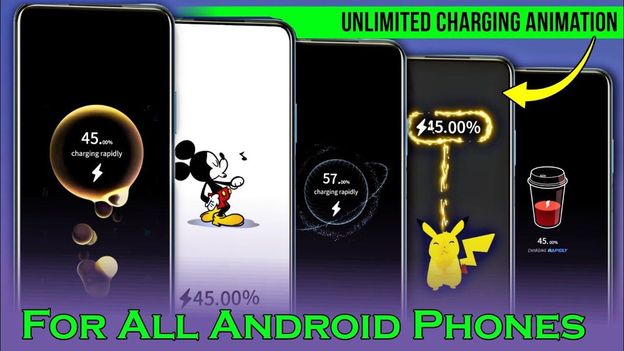 Decimal Charging Animation For All Vivo & IQoo Phone's | Best Charging Animation App for Android