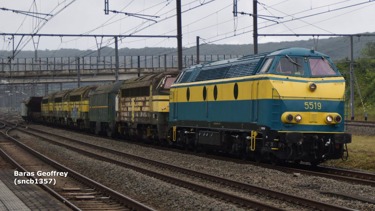 Vidéos sur la L130 le 27 07 2024 avec la HLD 5519 du PFT