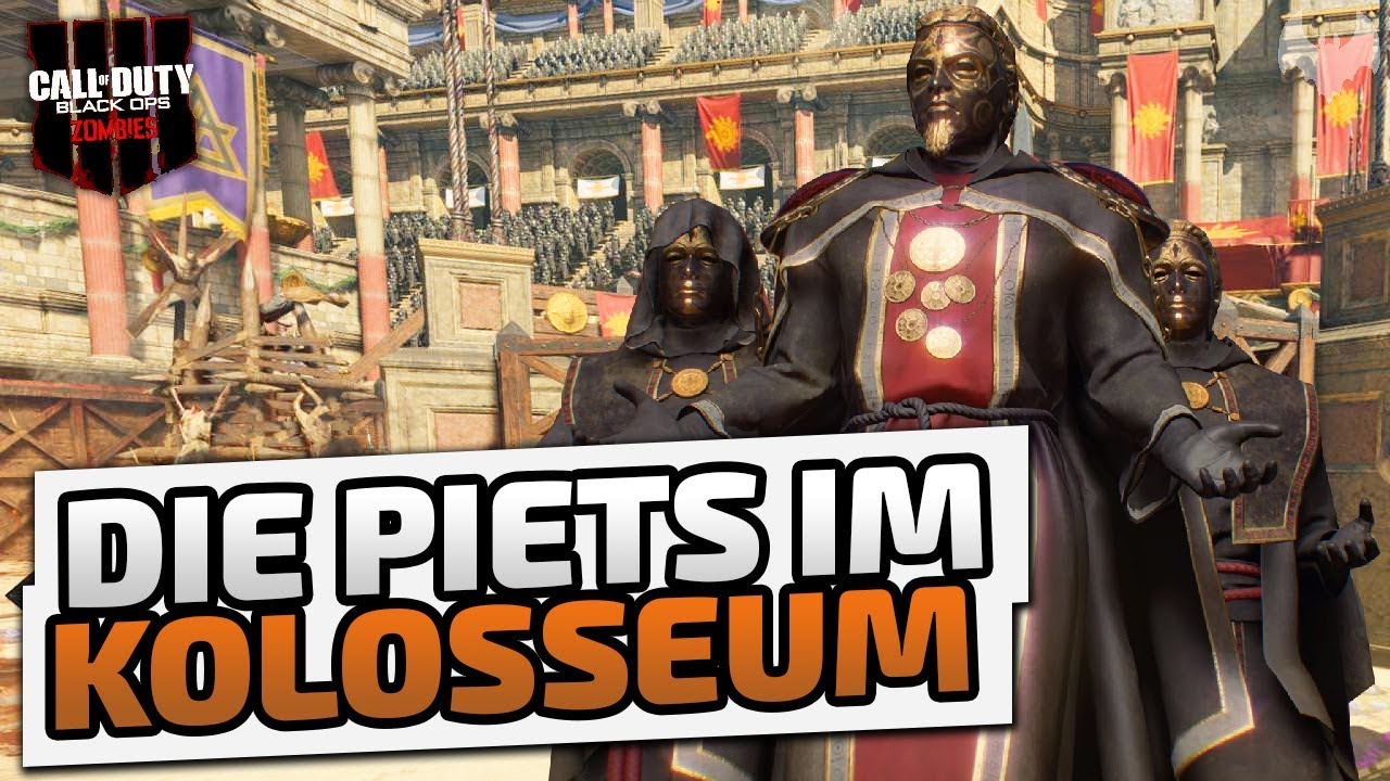 Die Piets im Kolosseum - ♠ CoD: Black Ops 4 Zombies ♠ - Deutsch German - Dhalucard