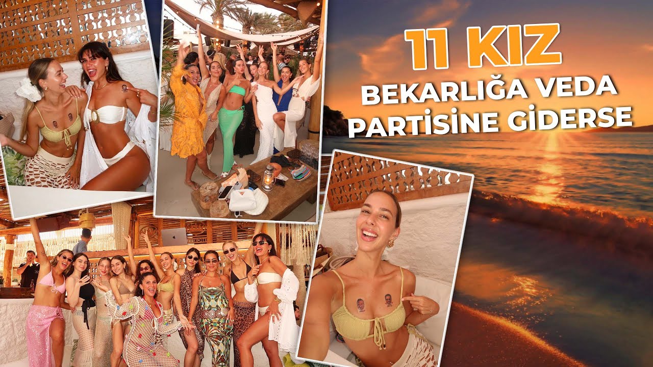 Mykonos’ta Bekarlığa Veda | KIZ TARAFI HAZIR !